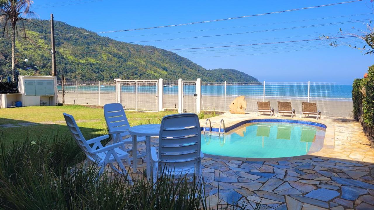 Pousada Areia E Mar Ubatuba Dış mekan fotoğraf